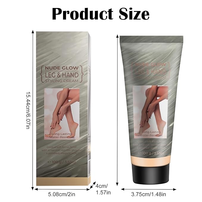 Waterproof Leg & Body Makeup Cream with Puff, Transfer-Resistant Full Coverage Concealer for Tattoos, Scars & Varicose Veins, Long-Lasting Natural Finish Foundation for All Skin Tones, 03