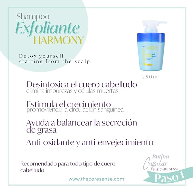 Chihtsai HARMONY Purifying Shampoo (18.1oz/535ml) Detox yourself starting with the scalp