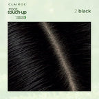 Clairol Root Touch-Up by Natural Instincts Permanent Hair Dye, 2 Black Hair Color, Pack of 1