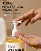 Vitamin E Oil 32 Fl Oz Organic Vitamin E oil for Skin Bulk Vitamine oils for Face Perfect DIY Bath and Body Oil Cold Pressed Hexane Free Non-GMO Gluten Free Formula