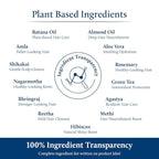 Blue Nectar Batana Oil Shampoo for Fuller & Stronger Hair | Suitable for Dry, Frizzy, Curly, and Wavy Hair | Redensyl Alternate | Organic Shampoo for Women & Men (6.76 Fl Oz, 17 Herbs)