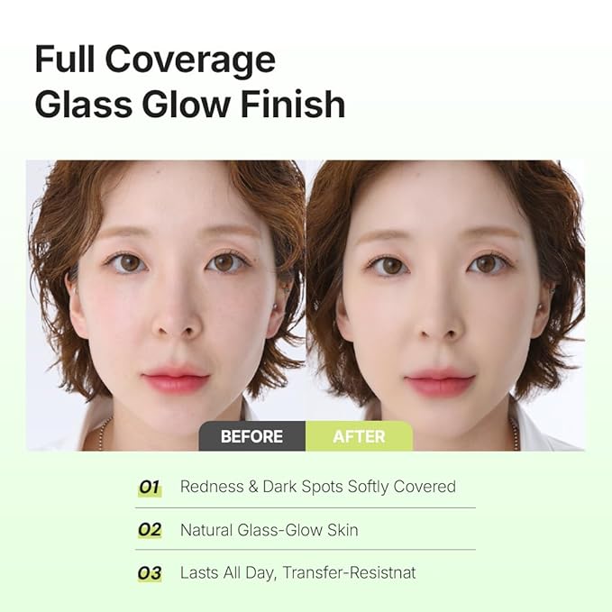 THE TOOL LAB Aqua Fitting Duo, Makeup Set with Flat Foundation Brush and Liquid Foundation Puff, Portable Case with 1.1" Flat Brush, Korean Makeup