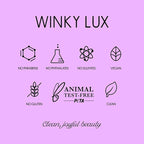 Winky Lux Lavender Glitter Confetti Balm - Hydrating ph Lip Balm, Natural Pink Tint with pH Color Changing, Moisturize & Soften Lips While Leaving Sheer Pink Tint, with Vanilla Scent