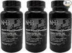 Nicole + Brizee N+B Hair Growth Vitamins - with Biotin, Vitamin C, Zinc, and Vitamin B12 - Natural-Based Hair Care Formula - Made in The USA - (30 Day Supply)(3-Pack)
