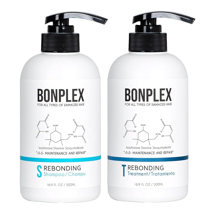 Perfect Bonding Concentrate Restoring Shampoo Treatment for Damaged Hair Repair, Bond Strengthening & Color Longevity for All Hair Type Rebonding Repair Shampoo and Treatment Duo… (16.9oz)