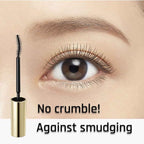 HEROINE MAKE by KISSME Waterproof Mascara Black | Volume and Length by Defining Fiber for Long and Curl Eye Makeup for Women + Gentle Mascara Remover Oil Free, Made in Japan, 2 Set