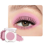 Light Pink Peach Single Matte Eyeshadow Makeup, Neutral Powde Eye Shadow for Women, Pink Eyeshadow Palette Pigmented Waterproof, sombras para ojos, Lightweight Blendable, Girls Christmas Gift