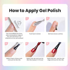 Beetles Gel Nail Polish Kit with U V Light, 100 Colors Gel Polish 133 Pcs Nail Stuff Kit for All Seasons with Base and Matte&Glossy Top Coat Infinite Inspirations Soak Off Gifts for Women Girls Teen