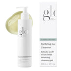Glo Skin Beauty Purifying Gel Cleanser - Salicylic Acid + Niacinamide Face Wash Balances Skin, Targets Clogged Pores, Excess Oil & Breakouts - Gently Exfoliates & Minimizes Appearance of Fine Lines