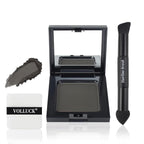 VOLLUCK Root Touch up Powder, Long-lasting Gray Hair Cover up Powder for All Hair Types, Waterproof for Women and Men (Dark-Brown, 0.42 0unce)