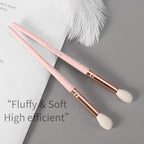 Natural Goat Hair Eyeshadow Blending Brush - Eye Blending & Contour Brush, Single Piece, E204L