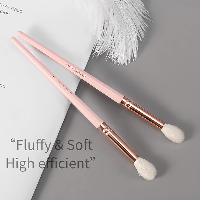 Natural Goat Hair Eyeshadow Blending Brush - Eye Blending & Contour Brush, Single Piece, E204L