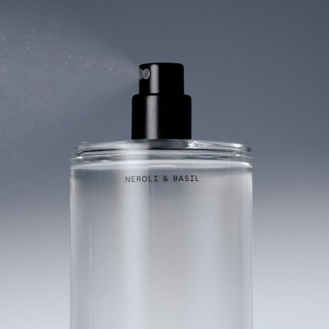 Salt & Stone Body Mist, Neroli & Basil Scent, Skincare Infused Hair & Body Spray for Women and Men, Hydrating Fragrance with Glycerin and Red Algae, Vegan, Cruelty Free, 3.4 fl oz