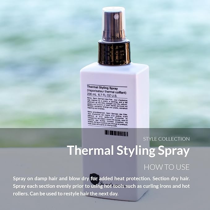Number 4 Heat Protectant for Hair, Thermal Styling Spray, Blow Dry Spray, 6.7 oz