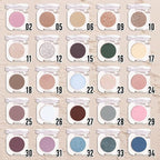 Light Nude Single Matte Eyeshadows Makeup, Neutral Powde Eye Shadow for Women, Skin Singles Matte Eyeshadow Palette Pigmented Waterproof, sombras para ojos, Blendable, Girls Christmas Gift 06