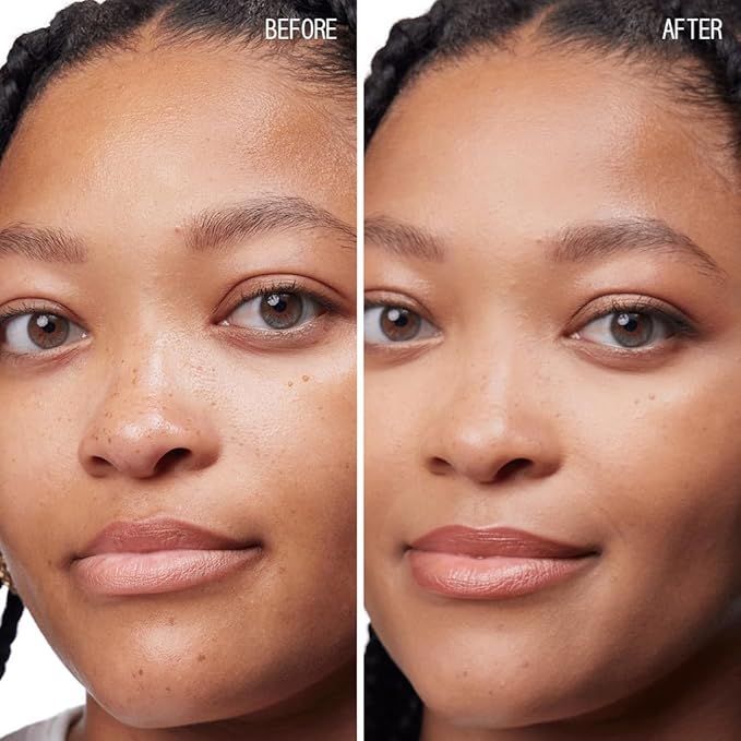 about-face THE PERFORMER Skin-Focused Foundation MD1Neutral – Medium Coverage, Long-Wear, Breathable & Buildable Base – Clean, Vegan, Hydrating Formula with Blue Agave & Chlorella – 1.08oz