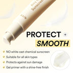 Abib Airy Clear Sunscreen Gel SPF30 1.01 fl.oz / 30 g (Semi- matte) | Korean Suncreen, Suncare, Sunblock, No White cast, Reef Safe, Primer poreless