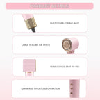 5 in 1 Hot Air Styler, Hair Dryer Brush for Fast Drying, Curling, Volumizing & Straightening, Frizz-Free & No Heat Damage for Smooth Hair & Waves, Ideal High Speed Blow Dryer for Home & Travel Use