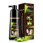 SkinSmart 360® No-Stain Hair Dye Shampoo – Full Gray Coverage for Men & Women, 3-in-1 Color + Cleanse + Condition, Natural Ingredients, Easy No-Mix Formula, 200 mL (Dark Brown)