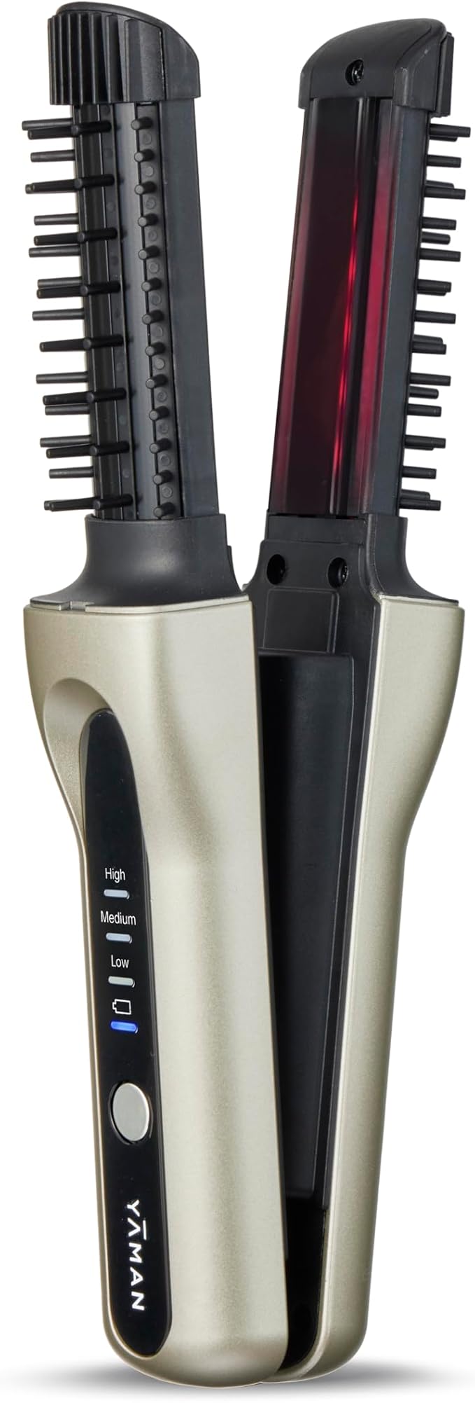 YA-MAN SPA Styler® Cordless Volume + Smooth - Cordless Styling, Reimagined. Hybrid Hot Brush + Flat Iron