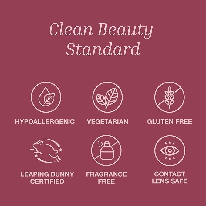 Mineral Fusion So Classy Volumizing & Lengthening Mascara, 0.3 Fl Oz, Dark Brown, Eye Makeup for Dramatic, Fuller Lashes, Helps Prevent Caking, Flaking & Smudging