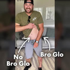 Bro Glo Self Tanner for The Boys - Starter Bundle - Easy Sunless Tan For Your Face & Body With Mitt Applicator - Oil Free Water Based for Faster Skin Drying - Natural Sun Kissed Bronze Color Perfect for Men - Gift Set (Starter Bundle)