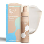 Fig.1 Hydrating Facial Cleanser for Women | Gentle Cleanser Face Wash with Glycerin & Squalane | Non-Drying, Fragrance-Free Formula for Sensitive Skin | 3.4 oz Refillable Bottle