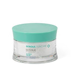 Serious Skincare - Glycolic Facial Moisturizer Cream for Hydration & Exfoliation, Texture Refining for Lines, Wrinkles, Pores, Face Discoloration, Skin Balancing Blue Tansy - Anti-Aging, 1.7 Fl. Oz.