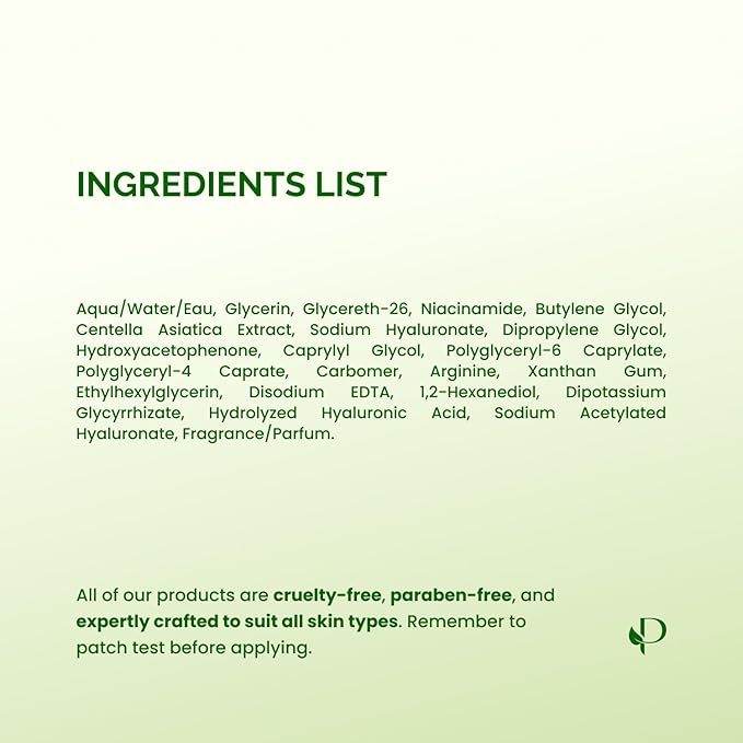 PLANTIFIQUE Facial Sheet Mask Chill Cica 5 Pack – Calming & Soothing Face Mask Sheets with Centella & Niacinamide – Korean Skincare for Skin Comfort and Even Texture