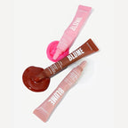 Blume Tri-Peptide Bubblegum Pink Tinted Lip Balm - Superbalm Lip Moisturizer with Shea Butter and Squalane to Deeply Hydrate & Heal Dry, Cracked Lips - Cruelty Free & Vegan Lip Plumper (0.4 Fl Oz)