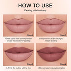 12 Colors lip liner pencils, Modern Classic Lip Liner, Lip Liner Pigmented Vegan Matte, Lasting Finish Lip Liner, Luxurious Creamy Long Lasting Lip Liner, Prevents Feathering and Fading, (05)