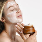 Hydrating Face Mask with Aloe Vera & Cranberry - Deep Moisture Face Mask for Dry Sensitive Skin - Rice Powder & Natural Extracts - Plumping Facial Treatment - 99% Natural Ingredients (3.4 oz)