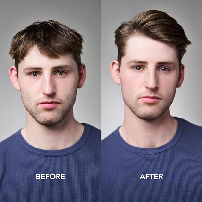 BLUMAAN Wax Fiber For Men - Adds Volume & Controls Hair All Day Hold - Natural Finish For All Hair Types - Original Styling Meraki