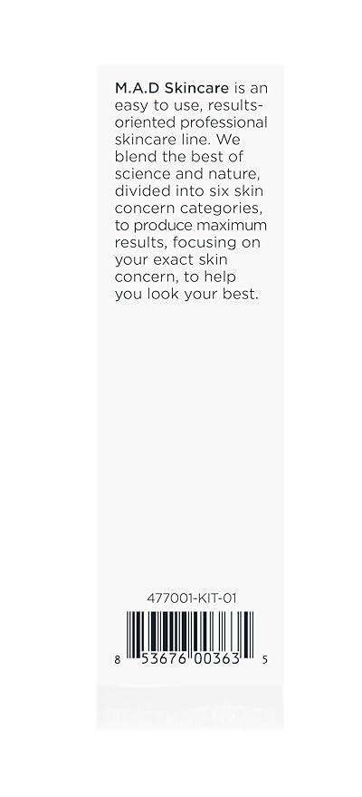 M.A.D Skincare Discover Delicate Care Set – Complete Sensitive Skin Regimen with Gentle Cleansing Gel, Redness Rescue, Daily Moisturizer & Calming Gel Mask – Hydrates & Soothes Irritated Skin