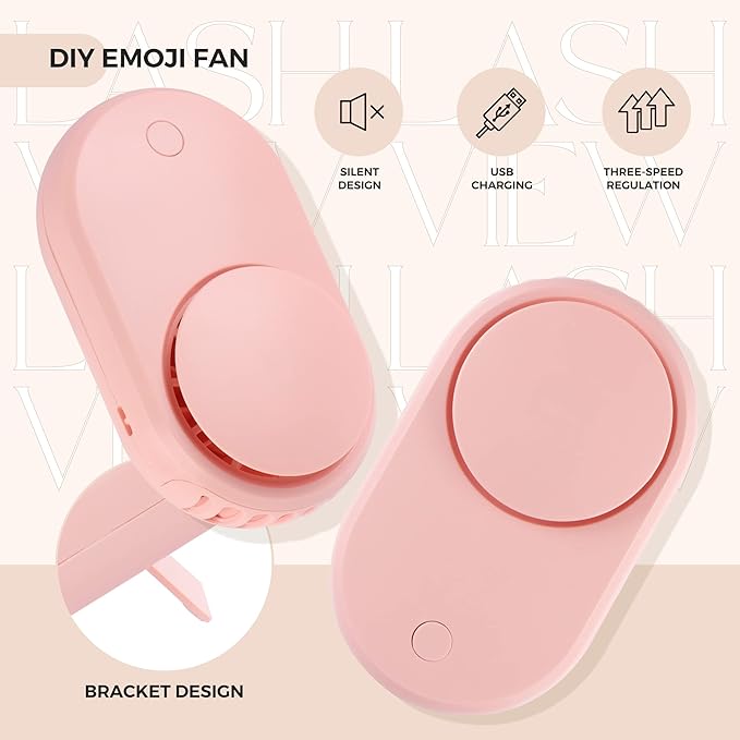 LASHVIEW Lash Kit for Beginners 338pcs Lash Extension Kit Professional Mannequin Head With 7 Pairs Replaced Eyelids Silicone Training Set Include Mini Fan Dryer Makeup Natural Skin Color