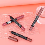 evpct 3Pcs Brown Lip Liner Crayon Pencils Set for Women, Neutral Matte Lipstick Lip Stick Crayon Long Lasting, Lips Pencil Liner and Lipstick set, Lipliner Pencil 24 Hours Long Wearing Lipstick labial