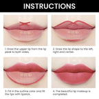 2-in-1Nude Pink Velvet Lip Liner & Lipstick Set Kit for Women, Matte Lips Kit with Lip Liner Lip Stains Long Lasting Waterproof 24 Hour Lipstick and Lip Liners Combo Lipliners Pencil Set 46