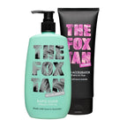 The Fox Tan Dynamic Duo Pack For Darker & Faster Tans, Creates A Flawless & Long-Lasting Tan, Vegan & Cruelty Free, 300mL + 180mL (2 Products)