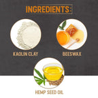 Woody's Premium Hair Clay for Men – Matte Finish, Pomade for Men Stronghold, Texturizing & Sculpting Hair Styling Clay, Flexible Control, 3.4 oz