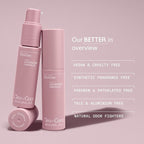 Cleo + Coco. Deodorant Powder for Body and Hair, Lavender Vanilla (0.88 oz), 2-in-1 Deo Powder & Dry Shampoo for Women & Men, Aluminum Free Deodorant, Talc-Free, Anti Chafe Protector, Travel-Size