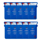 Leaders Mediu Amino Moisture Hydrating Facial Sheet Mask | Natural Mineral Water, Hyaluronic Acid, Ceramide | Anti-Aging, Soothes Dry Skin, Enhances Elasticity (10 Sheets)