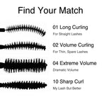 CLIO Kill Lash Superproof Mascara, Washable Tubing Mascara Black, Voluminous Eyelash, Long-Lasting, Clump & Smudge-Free, Vegan Formula for Sensitive Eyes, Korean Makeup Beauty (004 Extreme Volume)