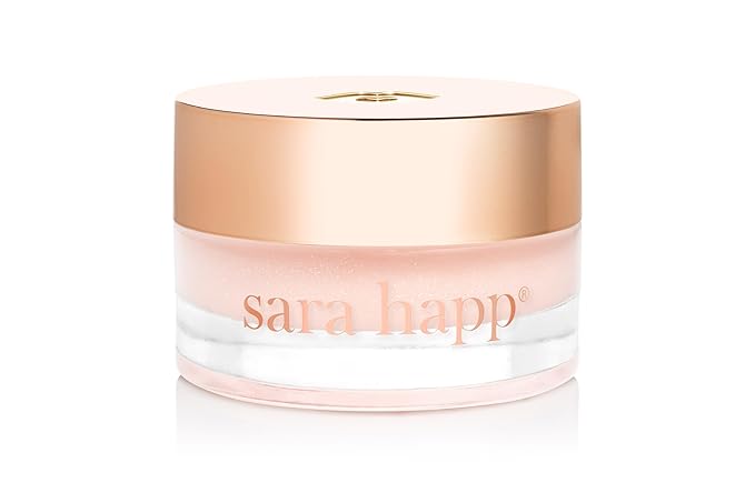 Sara Happ The Lip Slip Luxe Balm Lip Treatment - Deeply Nourish, Moisturize with Vitamins A and E, Regenerate Lips with Jojoba Seed, Macadamia & Sweet Almond Oil (0.35 Oz)