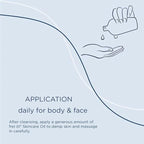 frei öl skincare oil – fast absorbing, softens and smooths – against scars, stretch marks and pigment spots with vitamin A & vitamin E oil, microbiome-friendly and vegan, 200 ml / 6.76 Fl Oz