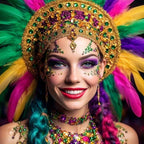 Body Glitter Face Glitter Gel: Singer Concerts Disco Festival Rave Accessories Face Glitter Makeup 150ml Chunky Sequins Mermaid Face Body Hair Glitter Gel (2pc Mardi gras)