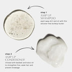 Privé Amp Up Volumizing Shampoo for Fine, Thin Hair - Lightweight, Sulfate-Free Hair Shampoo for Women & Men - Adds Body, Lift & Shine and Refreshes Scalp - Formulated with Bamboo & Acai (33.8 oz)