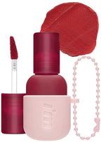 I'M MEME Color Key Ring Velvet Lip Tint - 06 Berry Pink | Long Lasting Lip Stain, Matte Finish, Smooth Texture, Kbeauty, Cute Korean Makeup, Compact, Portable Keychain, Travel-Friendly, Gift, 2.8g