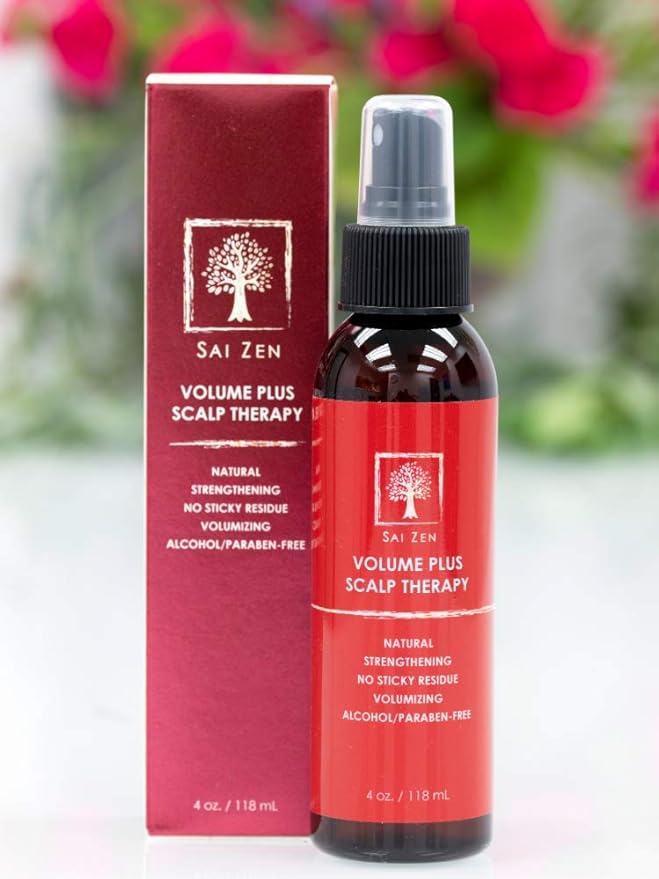 Volume Plus Scalp Therapy Spray | Post-Shower Hair Strengthening Formula | Made in USA |Alcohol and Paraben Free, 4 oz.
