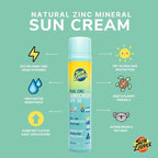 Sun Zapper Pure Zinc Mineral Sunscreen SPF 50 Pump, 25% Zinc Oxide, Broad Spectrum UVA/UVB, Reef Safe, Fragrance Free, Paraben Free, Water Resistant 80 Min, Rubs in Clear, 3.5 oz (100 g)