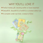 Pixi Beauty Holiday Eye Patch Trio | 3 Single Use Eye Patches for Depuffing, Hydrating & Toning Under-Eyes | 3 pairs, 6 patches
